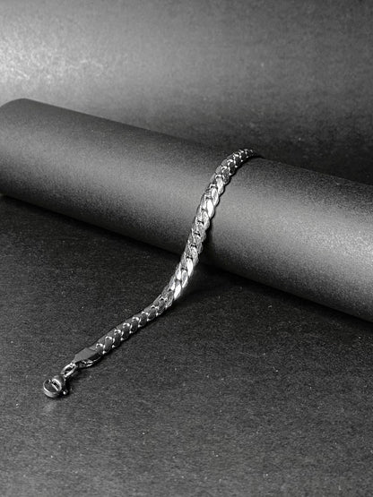Flat Cuban Bracelet